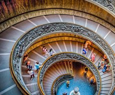 Musei Vaticani. Scala circolare