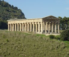 Tempio di Segesta. Tempio greco di Segesta