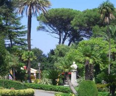Villa Trieste. I giardini di Villa Margherita