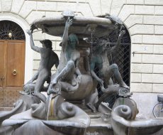 Fontana delle Tartarughe. Fontana delle tartarughe