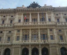 Corte Suprema di Cassazione. Il palazzo della Corte di Cassazione a Roma
