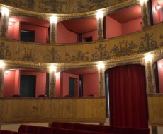 Teatro Garibaldi. Gli interni del teatro