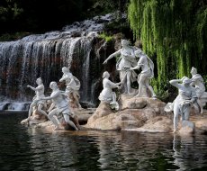 Fontana di Diana e Atteone. Scultura Caserta