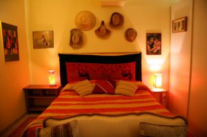 Orange Pekoe è una suite di stile etnico, con zona letto, salone con divano letto matrimoniale, cucina completamente attrezzata e bagno.
Ingresso sul giardino e sul patio arredato, TV, impianto stereo, WIFI gratuito.