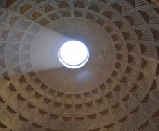 Pantheon. La cupola dall'interno