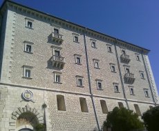 Abbazia di Montecassino. Prospettiva dell'abbazia 