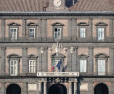 Palazzo Reale di Napoli. Ingresso al Palazzo