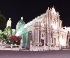 Catania - Cattedrale di Sant'Agata. La cattedrale dedicata a Sant'Agata di Catania