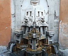 Fontana degli Artisti. La Fontana degli Artisti in Via Margutta a Roma