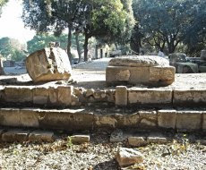 Tempio Dorico - Scavi. Il Tempio Dorico, scavi di Pompei