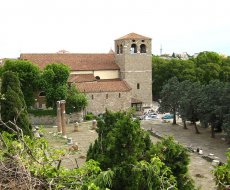 Cattedrale di San Giusto Martire. Campanile della basilica di San Giusto