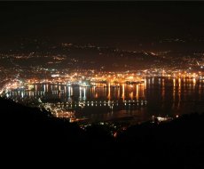 La Spezia. Veduta notturna