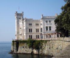Castello di Miramare. Castello di Miramare a Trieste