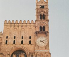 Cattedrale di Palermo. Torre dell'orologio