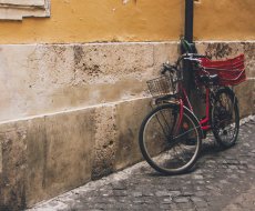 Roma. Bicicletta