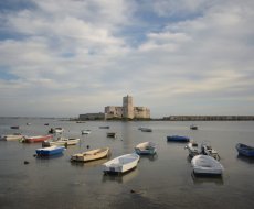 Torre Peliade / Castello di Mare. Vista dal mare