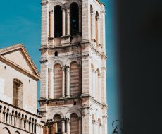 Cattedrale di Ferrara. Campanile