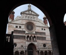 Cattedrale di Santa Maria Assunta. La facciata del Duomo di Cremona