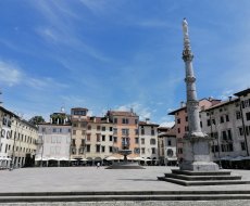 Udine. Piazza San Giacomo la piazza cittadina
