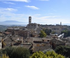 Perugia. Foto panoramica