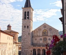 Duomo di Spoleto. Il Duomo a Spoleto