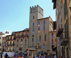Arezzo. Piazza grande