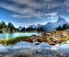 Lago Fedèra. La natura incontaminata delle Dolomiti