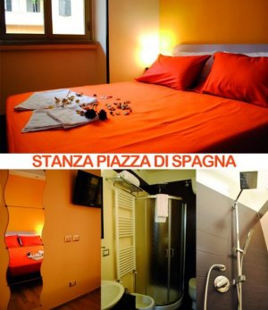 Camera Piazza Di Spagna è una camera doppia con bagno privato in camera