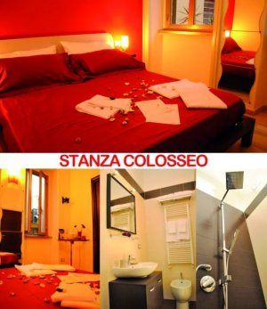 Camera Colosseo è una camera doppia con bagno privato in camera