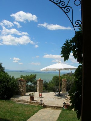 Foto Vista dalla villa